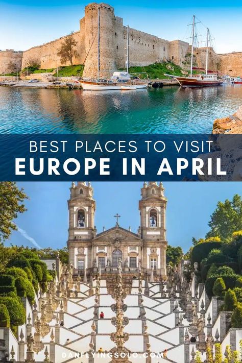 Places In Europe To Visit, Prettiest Places In Europe, Best Places To Travel In April, Europe In April, Spain In April, Germany In April, Europe In March, City Trips Europe, Outside School