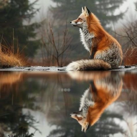 Photos Of Wild Animals, Autumn Fox Wallpaper, Fox In Forest, Animals In Nature, Fox Photos, Fox Photography, Fox Images, Foxes Photography, Fox Pictures