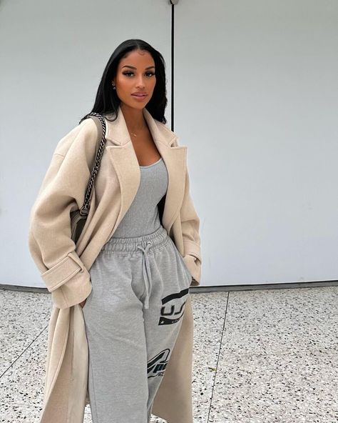 Fanny Neguesha, Errands Outfit, Winter Fashion Outfits Casual, Modesty Fashion, Classy Casual Outfits, Cute Comfy Outfits, Mode Inspo, Airport Outfit, Looks Style