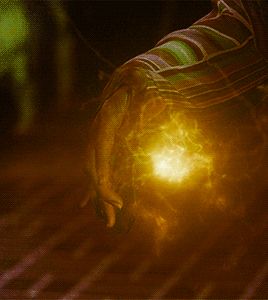 Gold Power Visuals, Gold Powers Magic, Wanda Powers Yellow, Wanda Gold Powers, Wanda Maximoff Powers Gold, Golden Witch Aesthetic, Gold Superhero Suit, Yellow Powers Aesthetic, Yellow Superhero Suit