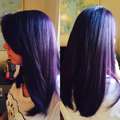 Purple Hair Without Bleaching, Purple Toner, Purple Hair, Toner, Bleach, Autumn Fashion, Long Hair Styles, Hair Styles, Purple