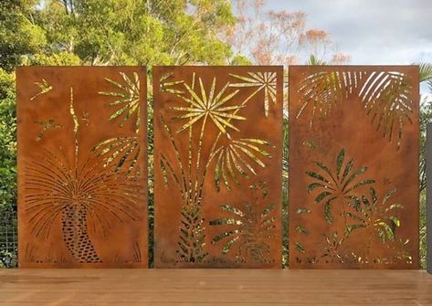 Metal Screen Panels, Modern Iron Gate, Outdoor Privacy Screen Panels, Metal Gate Door, Decorative Screens Outdoor, Outdoor Privacy Panels, Decorative Metal Sheets, Metal Garden Screens, Privacy Screening