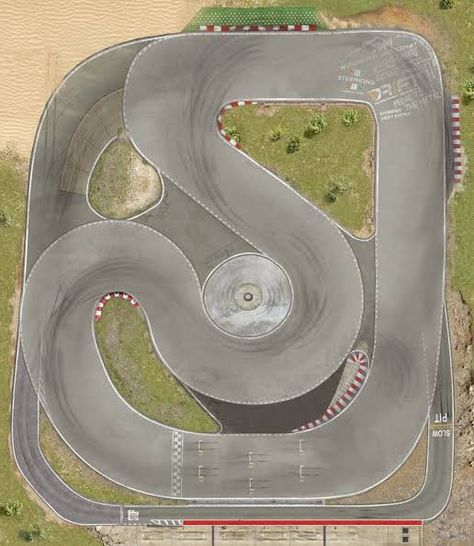 Drift Track, Carton Diy, Go Kart Tracks, Race Car Track, Rc Track, Hot Wheels Display, Dream Horse Barns, Rc Rock Crawler, Rc Drift Cars