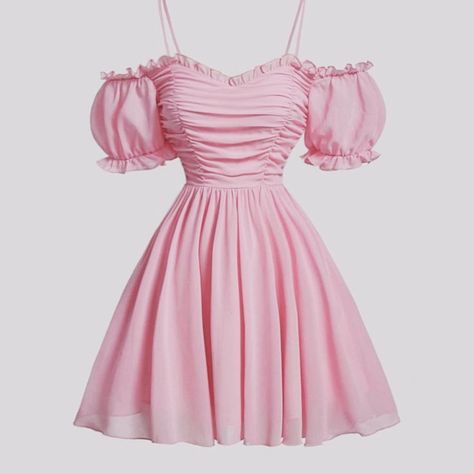 Cute Tight Dresses, Luau Dress, Cute Formal Dresses, Pink Dress Short, Cute Short Dresses, Frock For Women, Classy Prom Dresses, Fashion Sketches Dresses, Cute Dress Outfits