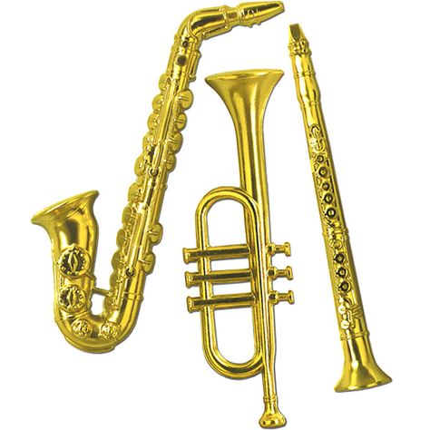 1920s party gold plastic musical instrument decorations £6.99 3pk Jazz Party, Rock N Roll Party, Instrument Music, Music Themed Parties, Mardi Gras Decorations, Mardi Gras Party, Music Party, Music Themed, Theme Party Decorations