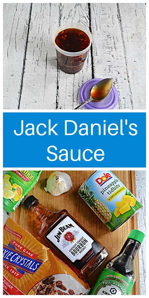 Take your chicken, pork, or steak to a new level with this sweet, tangy, and slightly spicy Jack Daniel's Sauce. You'll be putting it on everything! #sauce #whiskey #BBQ | BBQ sauce | Sauce Recipes Sauce To Put On Chicken, Jack Daniels Glaze, Everything Sauce, Jack Daniels Sauce, Dipping Sauces For Chicken, Seasoning Blends, Chicken Steak, Bbq Sauce Recipe, Sauce For Chicken