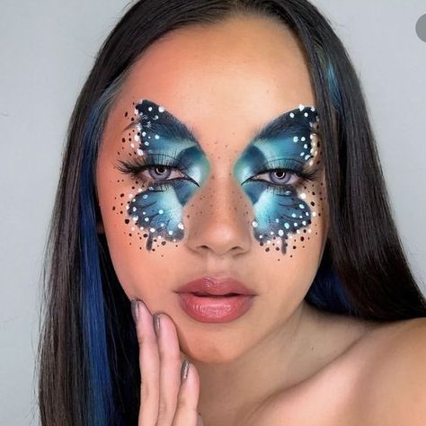 Sfx Makeup Inspiration, Butterfly Halloween Makeup, Photographic Makeup, Day Eye Makeup, Instagram Vs Reality, Butterfly Makeup, Pics Of People, Purple Eye Makeup, Subtle Makeup