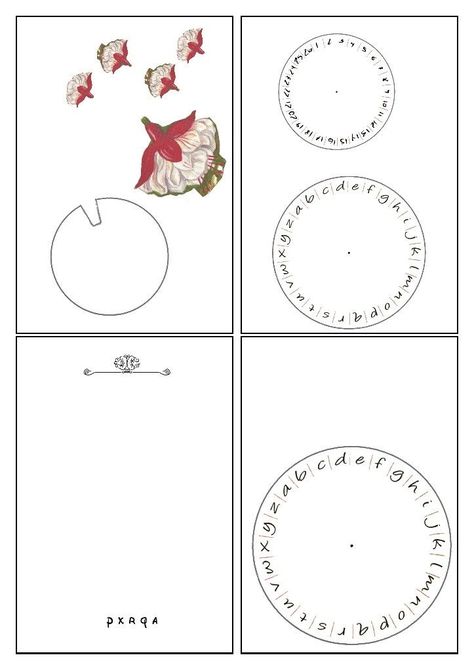 How To Make A Cipher Wheel, Enola Holmes Flower Code, Enola Holmes Secret Code, Enola Holmes The Language Of Flowers, Diy Enola Holmes Cipher Wheel, Cipher Wheel Enola Holmes, Enola Holmes Flower Language, The Language Of Flowers Enola Holmes, Enola Holmes Flowers