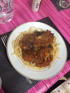 Spaghetti with Rabbit Stew - a MALTESE Dish! Maltese Rabbit Stew, Maltese Recipes Malta, Rabbit Recipes, Maltese Food, Recipes Spaghetti, Maltese Recipes, Rabbit Stew, Yummy Meals, Small Potato