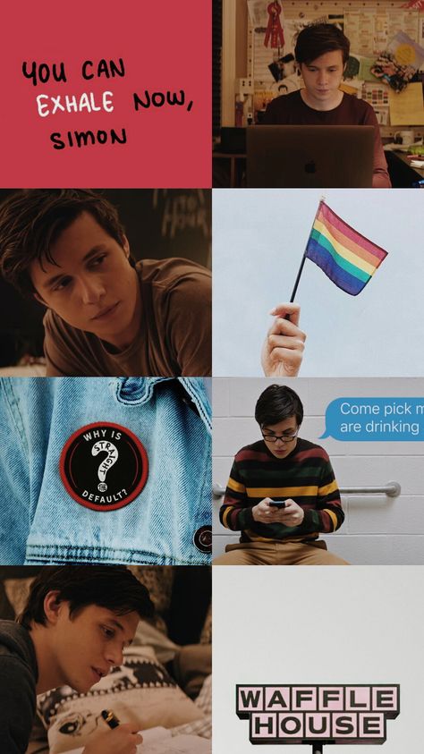 Love Simon Tattoo, Love Simon Fanart, Love Simon Aesthetic, Simon And Bram, Love Simon Movie, Simon Spier, Becky Albertalli, Love Simon, Great Love Stories