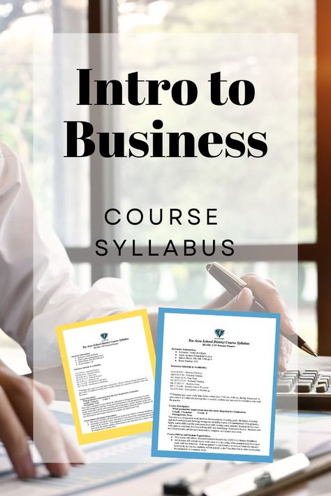 Business Teacher, Teaching Business, Business Course, Classroom Decor High School, Course Syllabus, Teacher Planning, Teaching Techniques, Business Courses, Business Law