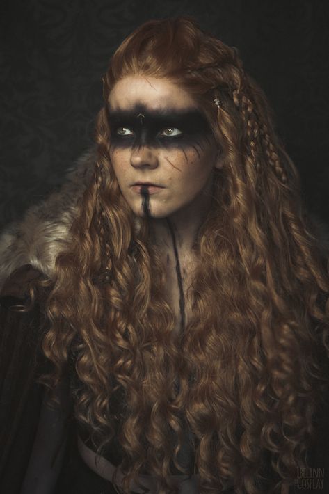 Boudicca Aesthetic, Celtic Warrior Makeup, Lagertha Makeup, Norse Makeup, Viking Aesthetic Woman, Modern Viking Aesthetic, Viking Woman Aesthetic, Nordic Viking Aesthetic, Warrior Woman Aesthetic