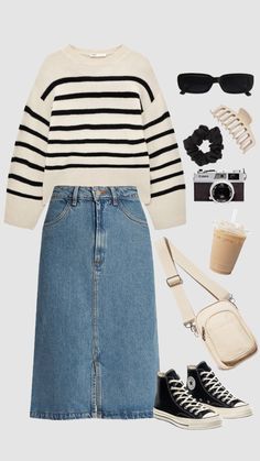 Check out grace_lazaro's Shuffles #modestoutfits #modestoutfit #summeroutfit #outfitinspo #modestfashion #summer #ootdinspo #outfit #dress Stile Hijab, Modesty Outfits, Cute Modest Outfits, Vibes Art, Hijabi Outfits Casual, Everyday Fashion Outfits, Easy Trendy Outfits, Modest Fashion Outfits, Casual Style Outfits