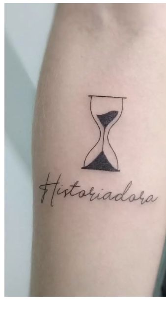 Minimal Hourglass Tattoo, Hourglass Tattoo Simple, Hourglass Tattoo Minimalist, Simple Hourglass Tattoo, Hourglass Tattoo Meaning, Hourglass Tattoos, Mt Joy, Memento Mori Tattoo, Hourglass Tattoo