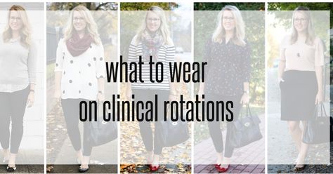 Franish: what to wear on clinical rotations Medical Rotation Outfits, Clinical Rotation Outfit, Medical Assistant Humor, Clinical Rotations, What Is Nursing, Pa School, Pharmacy School, Vet School, Medical Student Gift