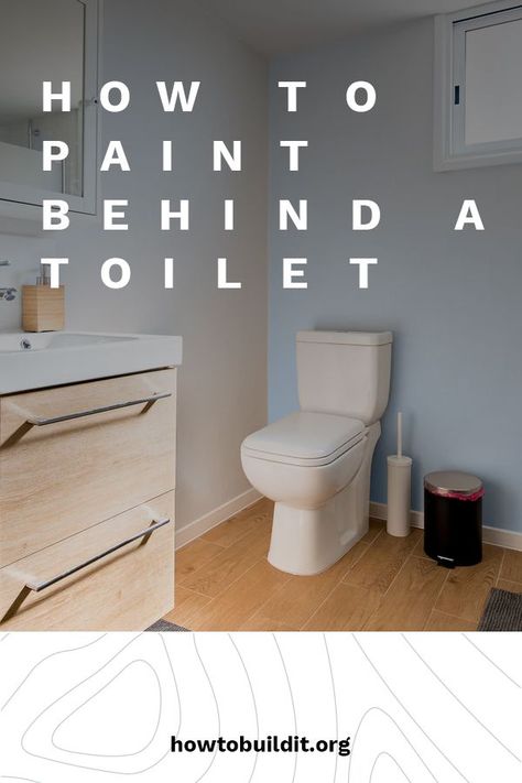 Diy Bathroom Paint, How To Paint Behind A Toilet, How To Make Drawers, Painting Walls Tips, Furniture Painting Tips, Painted Trays, Interior Wall Paint, Diy Chalk Paint, Diy And Home Improvement