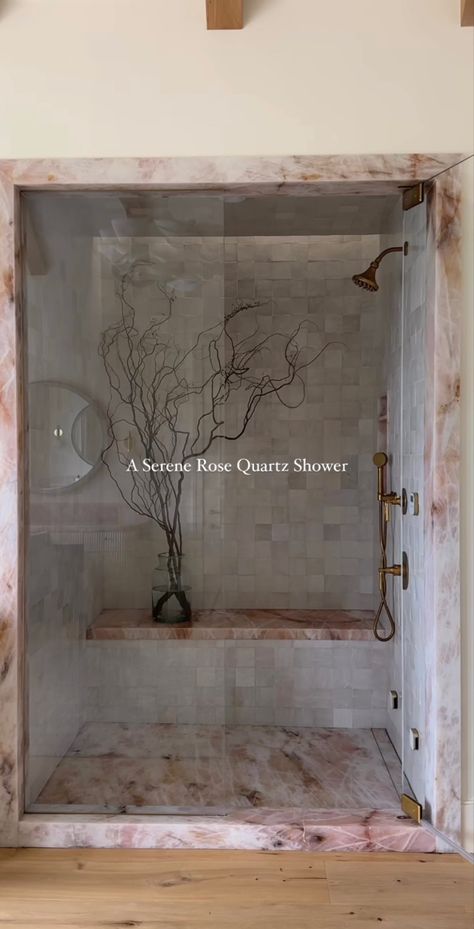 Quartz Bathroom, Becki Owens, Steam Shower, Dream House Interior, Bathroom Organisation, Dream House Decor, Modern Bathroom Design, Interior Inspo, House Inspo