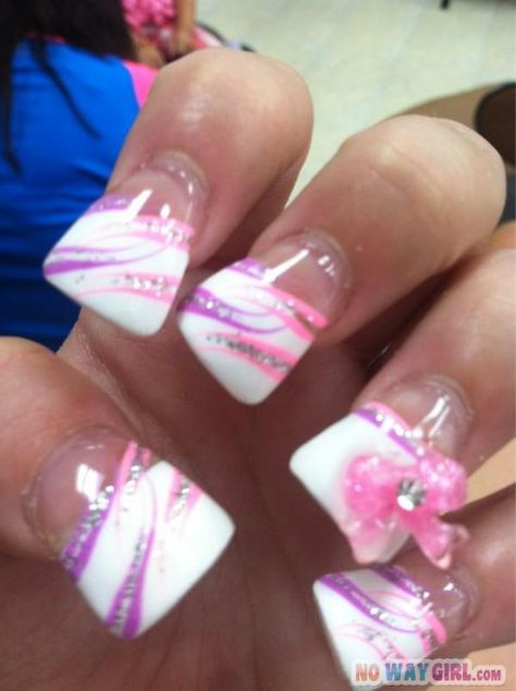 Hump Nails Zebra Nail Designs, Flared Nails, Flare Nails, Sweet Nails, Duck Feet, Zebra Nails, Art Deco Nails, Super Cute Nails, Diva Nails