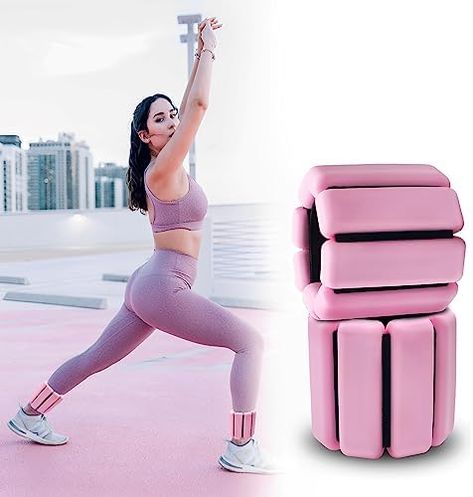 Holyfire Ankle Weights for Women Adjustable, Wrist Weights for Yoga, Pilates, Aerobics,Pool exercise, pack of 2, 2Lbs, Pink Check more at https://hibukvita.com/shop/fitness-and-wellness-equipment/resistance-bands-and-weights/holyfire-ankle-weights-for-women-adjustable-wrist-weights-for-yoga-pilates-aerobicspool-exercise-pack-of-2-2lbs-pink/ Leg Weights, Pool Exercise, Wrist Weights, Pilates At Home, Full Body Workouts, Pool Workout, Ankle Weights, Strength Training Equipment, Home Fitness