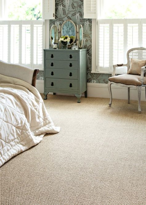 Seagrass Carpet - great for traffic and allergies                                                                                                                                                      More Carpet Diy, Carpet Staircase, Sisal Carpet, Carpet Bedroom, Natural Flooring, Carpet Trends, Home Carpet, Wall Carpet, Best Carpet