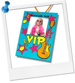 Imaginary Play Week: Rockstar Day {Crafts & Activities} Rock And Roll Activities, Rockstar Crafts For Kids, Music Party Ideas, Musical Crafts, Rock Star Theme, Lanyard Crafts, Birthday In A Box, Zumba Kids, Rockstar Birthday