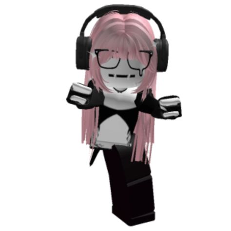 Roblox Avatar Ideas No Headless, Pink And Black Roblox Avatar, Pink Avatar Girl, Roblox Avatar No Headless, Roblox Avatars No Headless, No Headless Roblox Fits, Roblox Avatars Girl No Headless, Roblox Chars, Catalog Avatar Creator