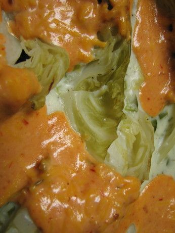 Cabbage Wedges With Cheese Sauce Cabbage Wedges, Steamed Cabbage, Cheese Sauce Recipe, Chops Recipe, Cabbage Recipes, Food Board, Tofu Recipes, Game Day Food, Cheese Sauce