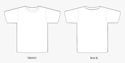 Shirt Design Template, T Shirt Front And Back, Pamphlet Template, Design In Photoshop, Survey Template, Blank T Shirt, Blank Business Cards, T Shirt Design Template, Psd Designs