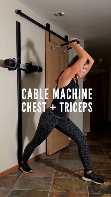 Wall Mounted Gym Equipment, Cable Machine Home Gym, Home Gym Cable Machine, Diy Cable Machine, Cable Machine Workout, Chest Workout Women, Cable Workout, Diy Home Gym, Gym Machines