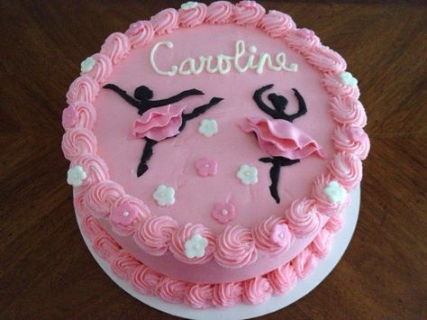 Dance Birthday Cake, Ballet Decor, Ballet Cakes, Ballet Birthday, Fondant Cake Designs, Ballerina Cakes, Elegant Birthday Cakes, Ballerina Party, Ballerina Birthday