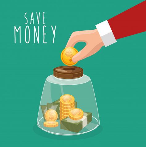 Save money hand put coin glass put Free ... | Free Vector #Freepik #freevector #gold #hand #money #leaf Money Animation, Money Icons, Events Ideas, Save Money Fast, Grocery Budgeting, Ad Agency, Money Today, Creative Ads, Save Your Money