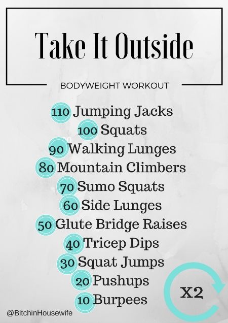 Take It Outside Workout — body weight workout anywhere. Bitchin' Housewife Outside Workouts, Vacation Workout, Body Weight Workouts, Workouts Outside, Body Weight Workout, Beach Workout, Weight Workouts, Workout Body, Beach Workouts