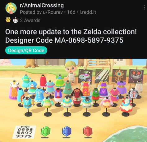 Animal Crossing Botw, Animal Crossing Hyrule, Animal Crossing Design Codes Pokemon, Acnh Zelda Design Codes, Legend Of Zelda Animal Crossing Designs, Animal Crossing Legend Of Zelda, Animal Crossing Zelda Design, Animal Crossing Zelda, Acnh Zelda