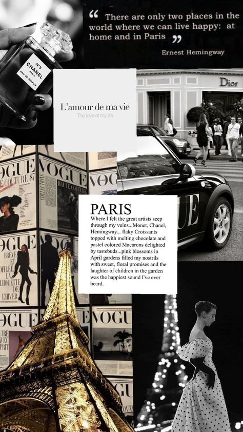 #paris#aesthetic#parisaesthetic#atmosphere#collage#wallpaper#pariswallpaper#vouge#parisvouge Paris Aesthetic Wallpaper, Chanel N° 5, Paris Wallpaper, Collage Inspiration, Paris Aesthetic, Collage Wallpaper, Live Happy, Pink Blossom, Ernest Hemingway