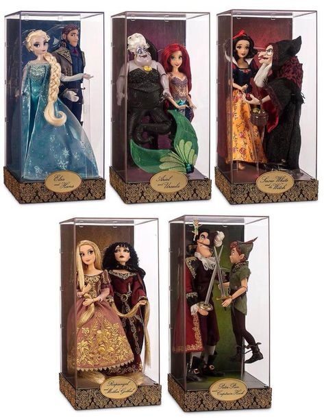 Disney Barbie Dolls, Good Vs Evil, Barbie 80s, Princesses Disney, Disney Merch, Disney Rooms, Disney Princess Dolls, Disney Collector, Disney Things