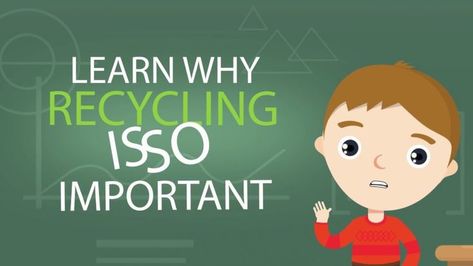 Why is Recycling Important Recycling Projects For Kids, Kids Saving Money, Importance Of Recycling, Learning Money, Recycling For Kids, Recycling Facts, Teaching Money, Recycling Information, Money Skills