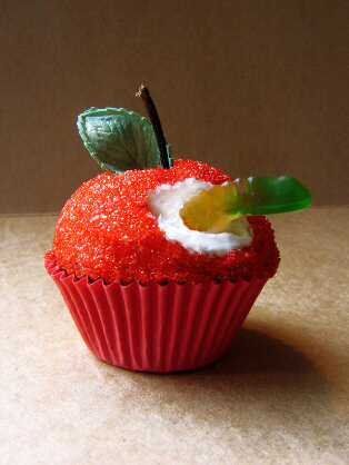 Cupcake, Fruit, Red