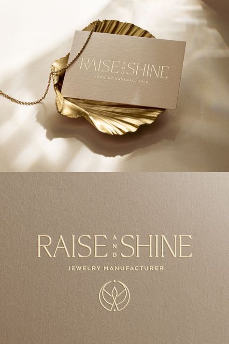 Jewelry Store Logo Ideas, Luxury Jewelry Branding, Jewelry Logo Design Jewellery, Jewelry Names For Business, Jewelery Logos Design, Jewelry Brand Logo Ideas, Jewelry Logo Branding, Gold Jewelry Packaging, Gold Logo Design Ideas