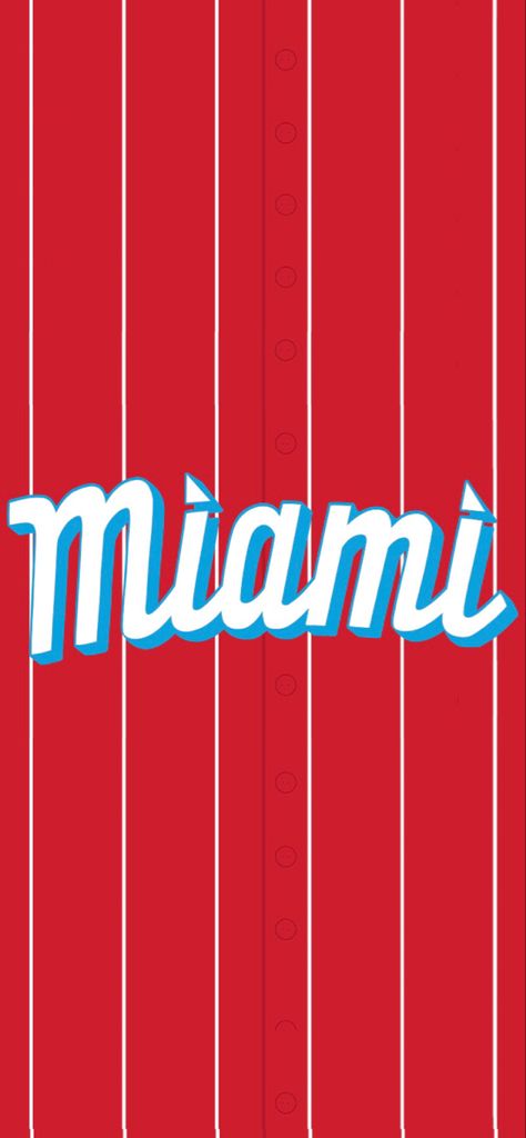 Miami Marlins Wallpaper, Baseball Pics, Baseball Wallpaper, Baseball Pictures, Miami Marlins, Sports Logo, Mlb Baseball, Mlb, Miami