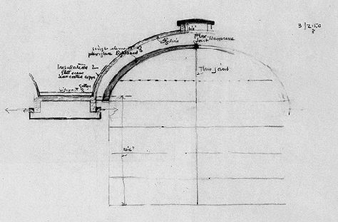 Kimbell Art Museum Drawing - Louis Kahn Kimbell Art Museum, Smooth Concrete, Louis Kahn, Architectural Drawing, Structural Engineering, Source Of Inspiration, Architecture Drawing, Art Exhibition, Architecture Photography