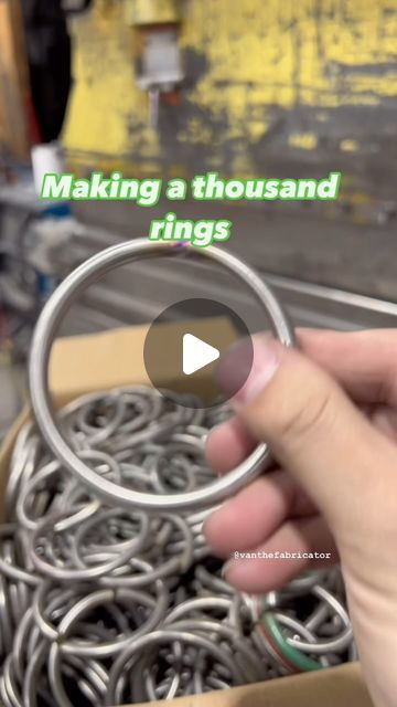 William Nguyen on Instagram: "Making stainless steel rings #fabrication #weld #welding #metalwork" Welding Jig, Stainless Steel Sculpture, Cool Welding Projects, Stainless Steel Welding, Welding And Fabrication, Steel Sculpture, Welding Projects, Stainless Steel Rings, Metal Working