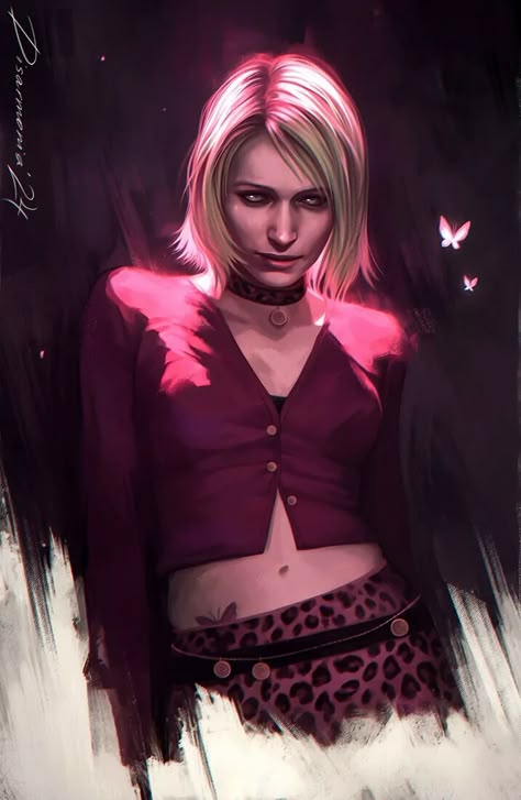 Maria Silent Hill, Silent Hill 1, Maria Art, Silent Hill Art, Games Icon, Silent Hill 3, In My Restless Dreams, Silent Hill 2, Horror Video Games