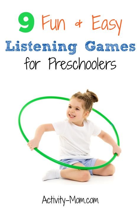 Preschool math games