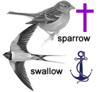 I made this myself to show people the difference. Very important if your going to get a tattoo of either for a specific meaning. Know which bird is which and what they stand for. Doesn't hurt to look it up! I have a pet peeve when people get Swallow tattoos with Psalm quotes or call them sparrows. Tattoos Italy, Super Tattoo, Sparrow Tattoo, Ancient Greek Sculpture, Swallow Tattoo, Bird Tattoos, Tattoo Old School, Getting A Tattoo, Posts Ideas