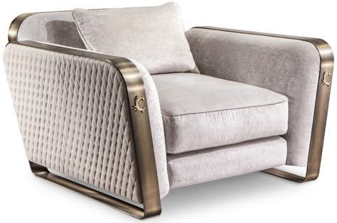 Voyage armchair - Cantori Luxury Sofa Modern, Design Armchair, Single Seater Sofa, Luxury Furniture Sofa, Luxury Arm Chair, Classical Furniture, Luxury Dining Chair, Modern Sofa Living Room, Sofa Set Designs