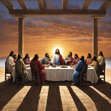 The Last Supper Wallpaper, Lord Supper, Jesus Art Paintings, Last Supper Painting, Last Supper Art, Thanks Jesus, The Last Supper Painting, Jesus Last Supper, Lord’s Supper