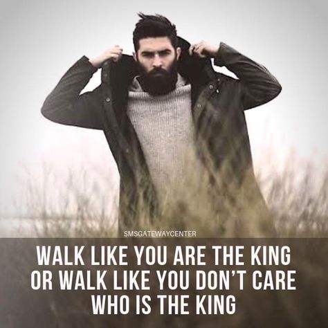 Walk Like A King Quotes, Bio For Telegram, Attitude Bio, King Quotes, Instagram Bio Quotes, Dont Care, You Dont Care, Bio Quotes, Instagram Bio