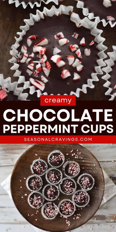 Indulge in Creamy Chocolate Peppermint Cups for a festive holiday brunch idea! These bite sized treats are perfect for Christmas morning breakfast, featuring a delightful peppermint filling wrapped in semi sweet chocolate. Plus, they’re gluten free and vegan. Enjoy! Book Club Desserts, Peppermint Cups, Healthy Breakfast Burrito, Cravings Recipes, Healthy Breakfast Sandwich, Healthy Breakfast For Kids, Healthy Breakfast On The Go, Chocolate Recipes Easy, Healthy Brunch Recipes