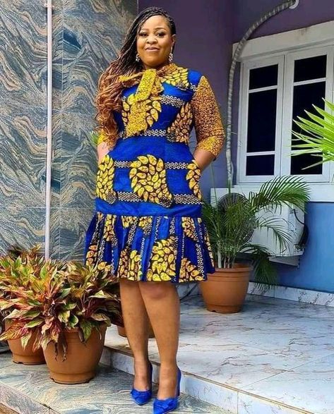 Pin by Temiloluwa Oluyomi on Ankara styles in 2022 | Ankara gown styles, African design dresses, Cute short dresses Ankara Short Dress Styles, Flare Gown Styles, Ankara Short, Ankara Short Gown Styles, Ankara Long Gown Styles, Afrocentric Fashion, African Print Dress Ankara, Short African Dresses, Ankara Gown