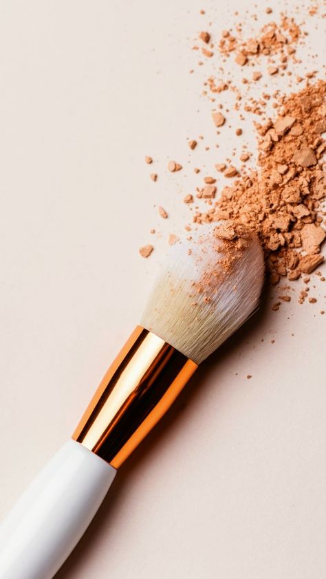 Makeup Brush Background, Makeup Brush Product Photography, Makeup Brush Photography, Make Up Brushes Aesthetic, Makeup Brush Aesthetic, Makeup Brushes Photography, Makeup Brushes Aesthetic, Ugc Makeup, Best Makeup Brush Sets